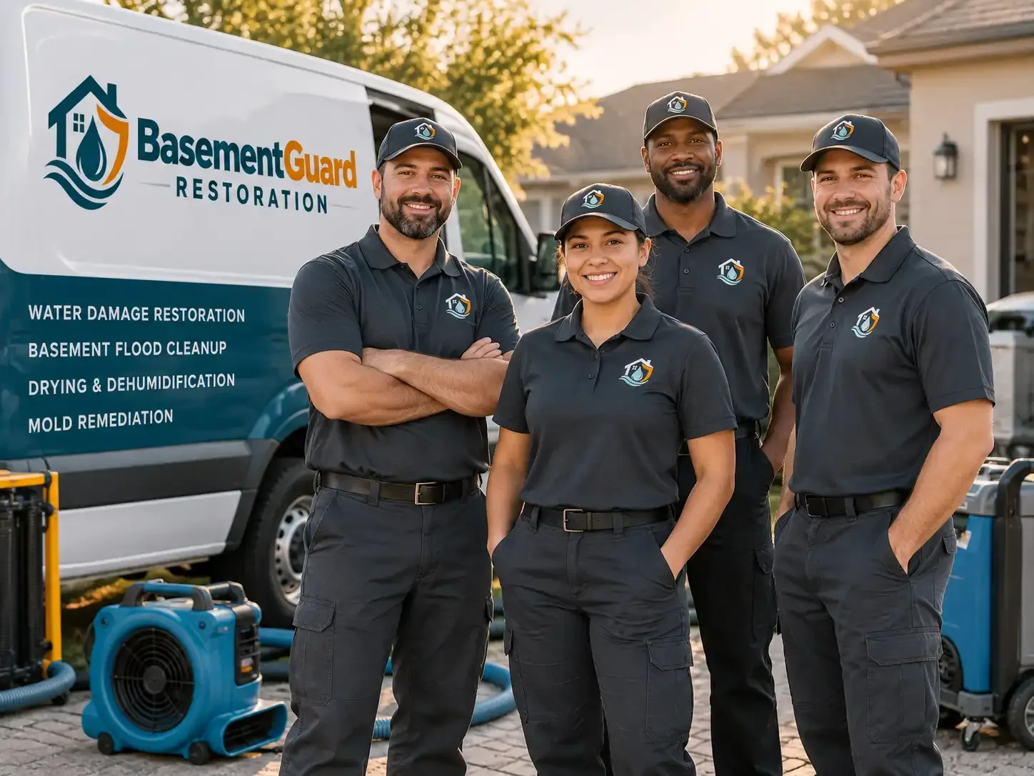 Basement Water Damage Restoration company in Fredericksburg, IA